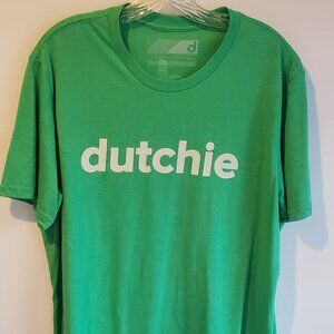 Dutchie Green Logo Graphic T-Shirt Men’s Large
